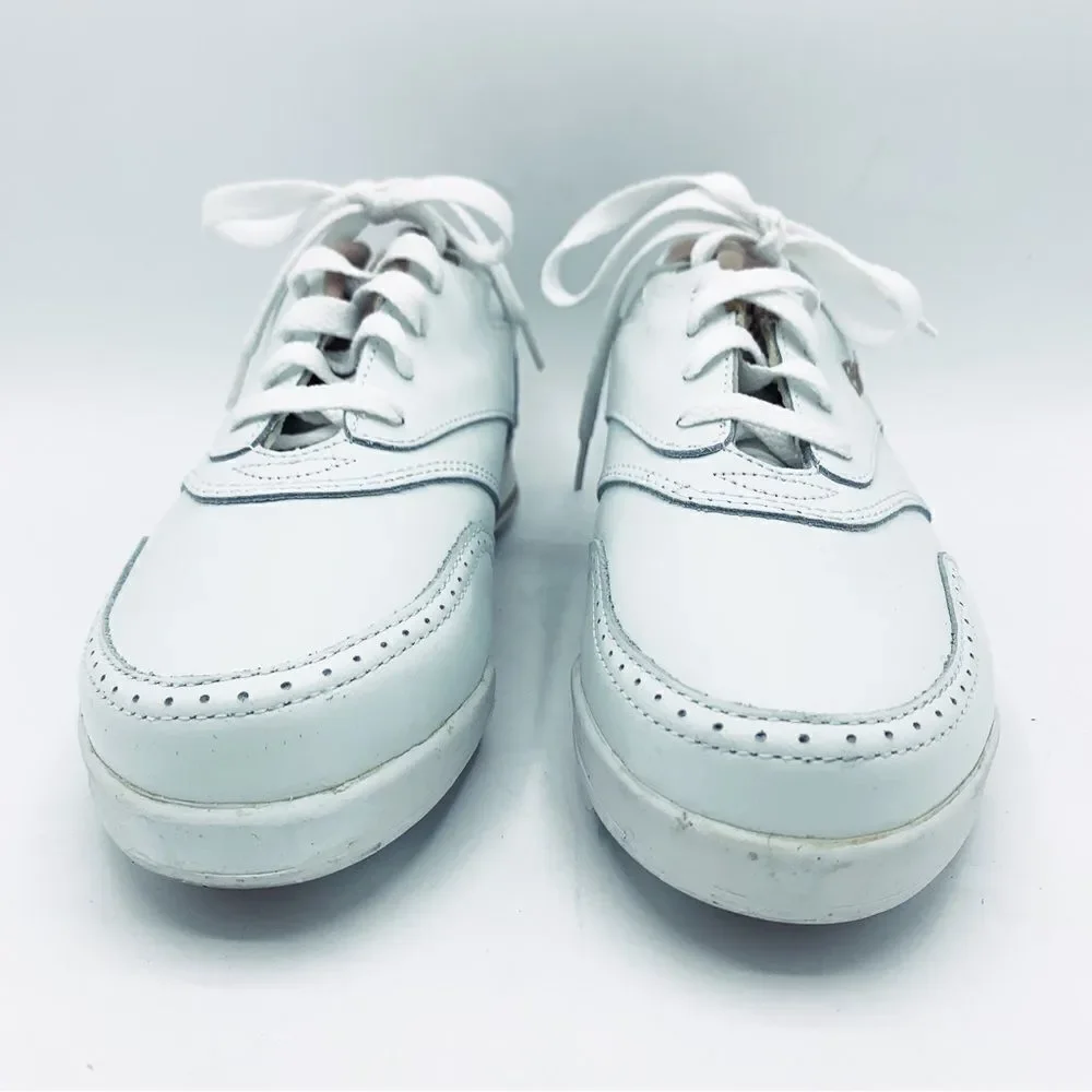 Etonic Stabilites ST Women’s White Leather Metal Spiked Golf‎ Shoes 6 New